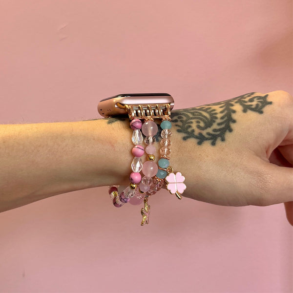 Beaded watch strap clearance