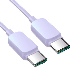 Purple 1.2m USB-C to Lightning Charge and Sync Cable