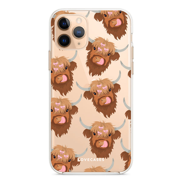 Connie the Highland Cow Phone Case – LoveCases Connie the Highland Cow Phone Case – LoveCases