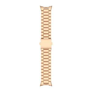 Rose Gold Metal Google Pixel Watch Strap