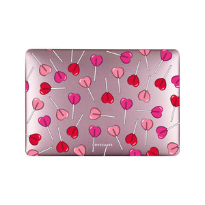 Lollipop Love Rose Gold MacBook Case