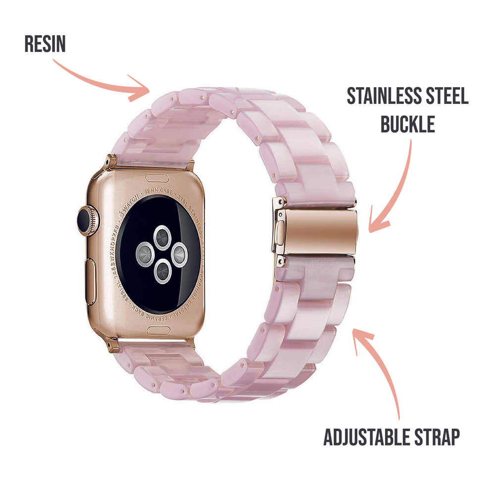 Statement Baby Pink Smartwatch Strap