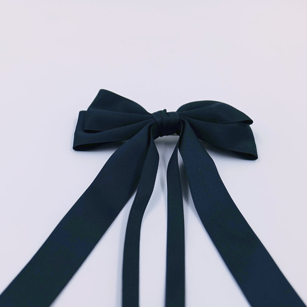 Black Hair Bow