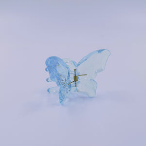 Blue Butterfly Claw Clip