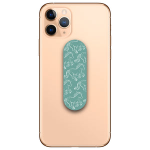 White Horses Pattern Phone Loop