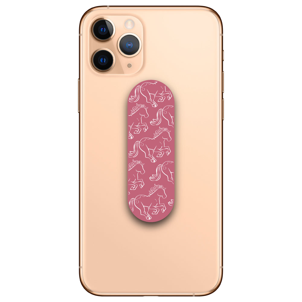 White Horses Pattern Phone Loop