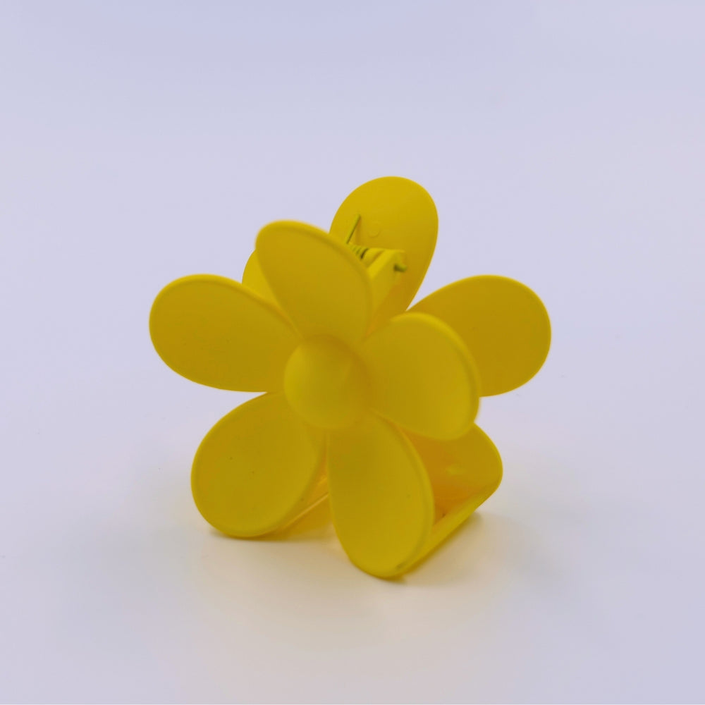 Yellow Flower Claw Clip