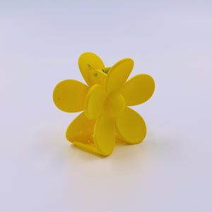 Yellow Flower Claw Clip