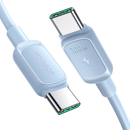 
            
                Load image into Gallery viewer, Blue 100W USB-C to USB-C Charge and Sync Cable - 1.2m
            
        