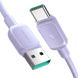 
            
                Load image into Gallery viewer, Purple 1.2m USB to USB-C Charge and Sync Cable
            
        