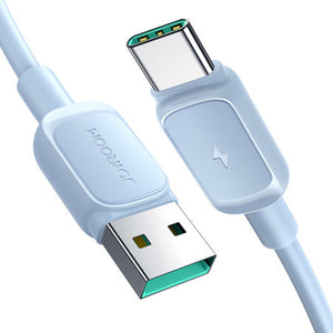 Blue 1.2m USB to USB-C Charge and Sync Cable