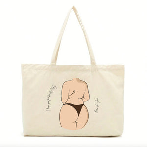 White Body Positive Tote