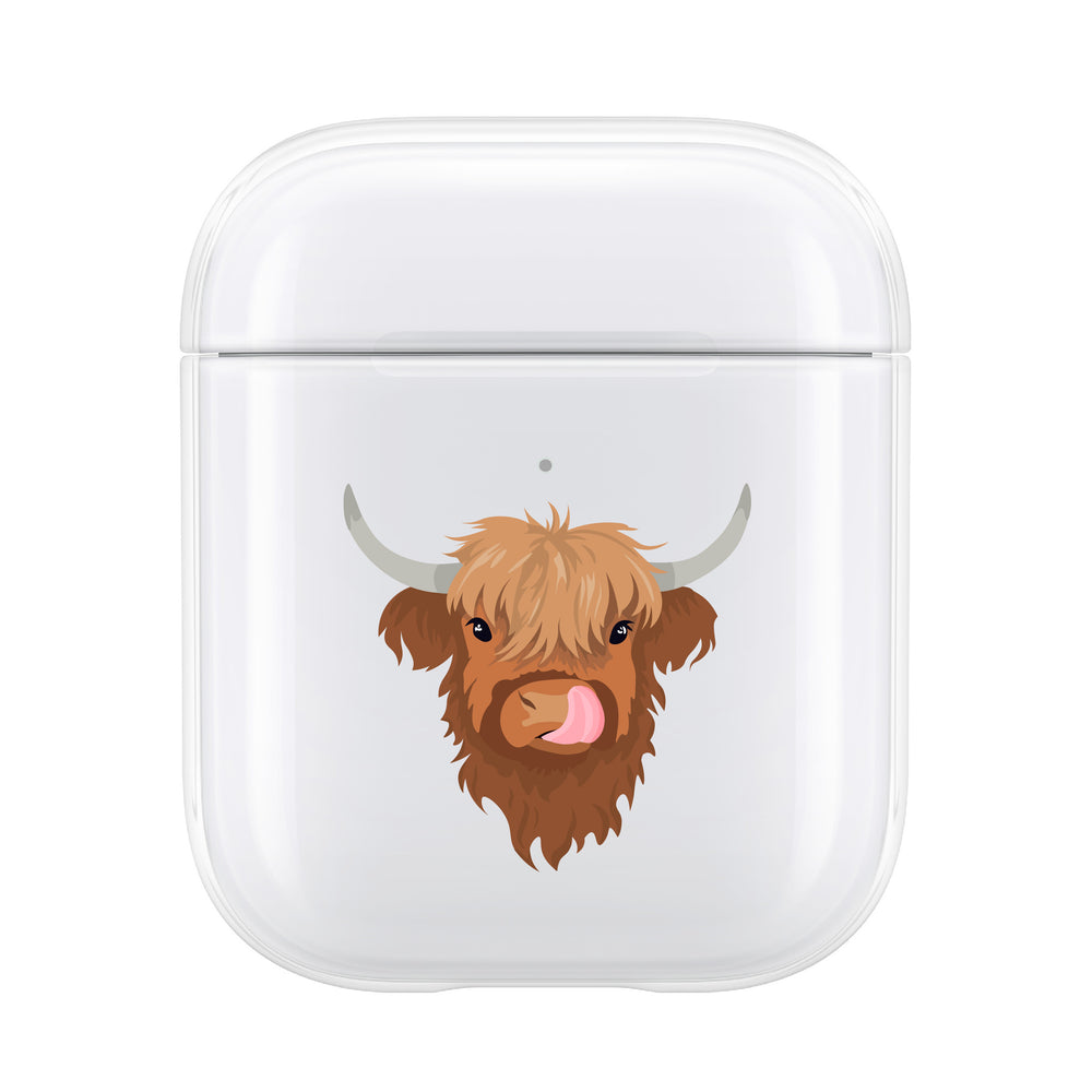 Henry the Highland Cow AirPod Case