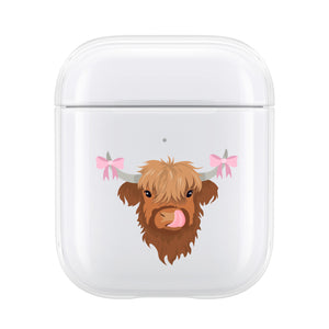 Bonnie the Highland Cow AirPod Case