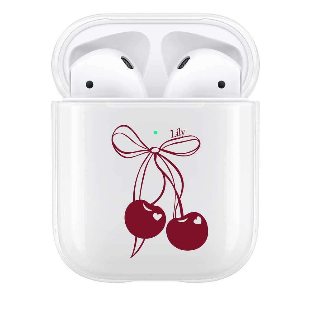 Personalised Cherry Coded AirPod Case – LoveCases