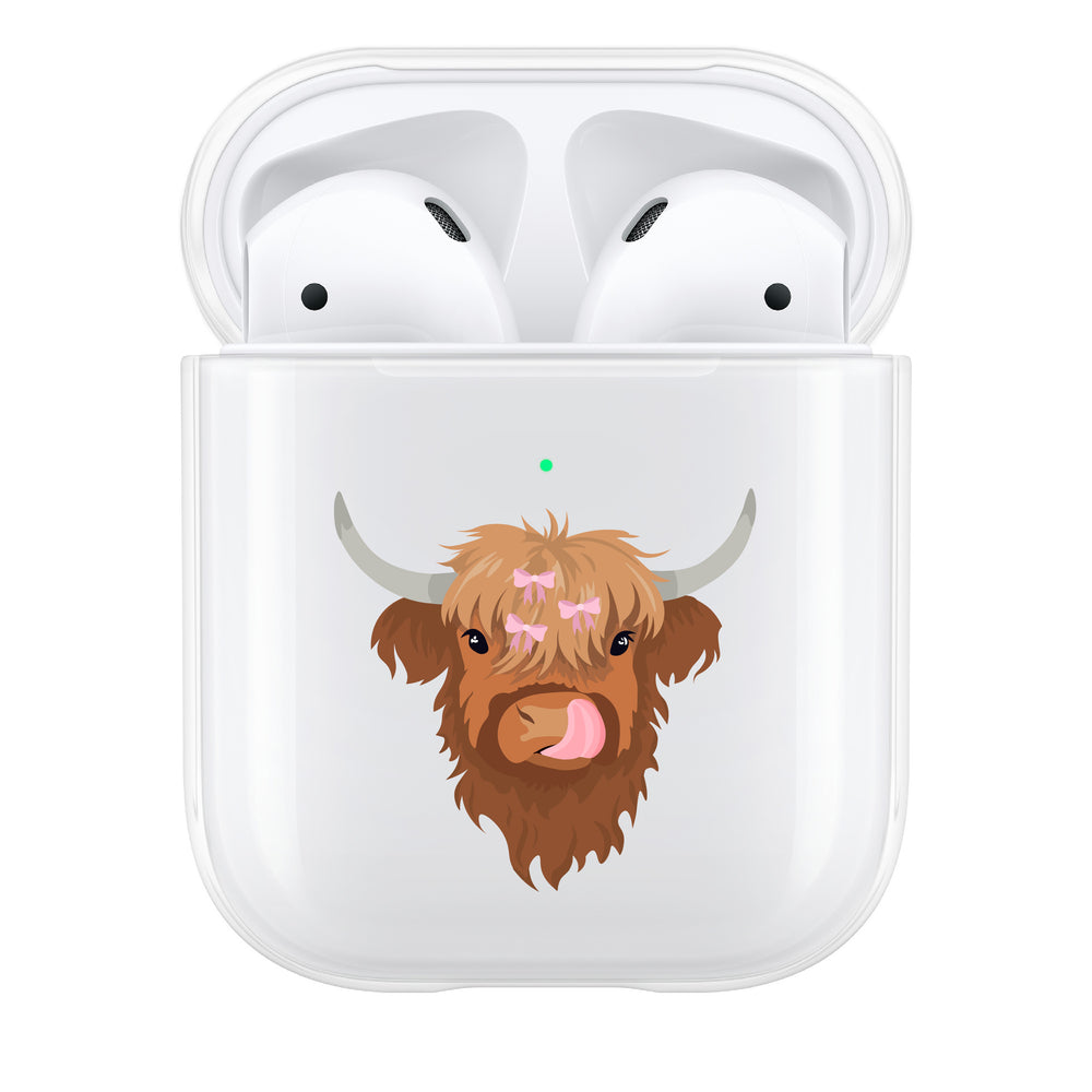 Connie the Highland Cow AirPod Case