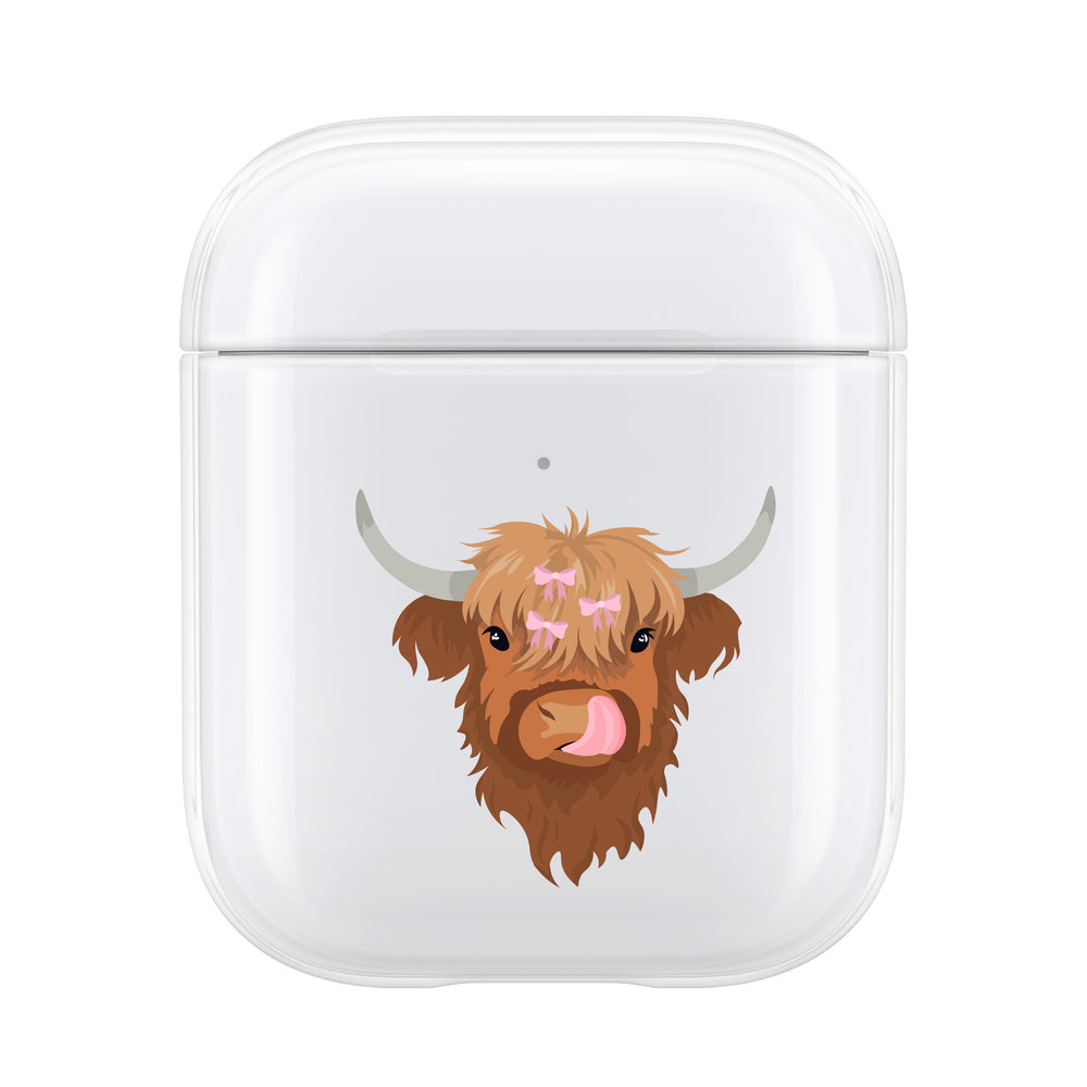 Connie the Highland Cow AirPod Case