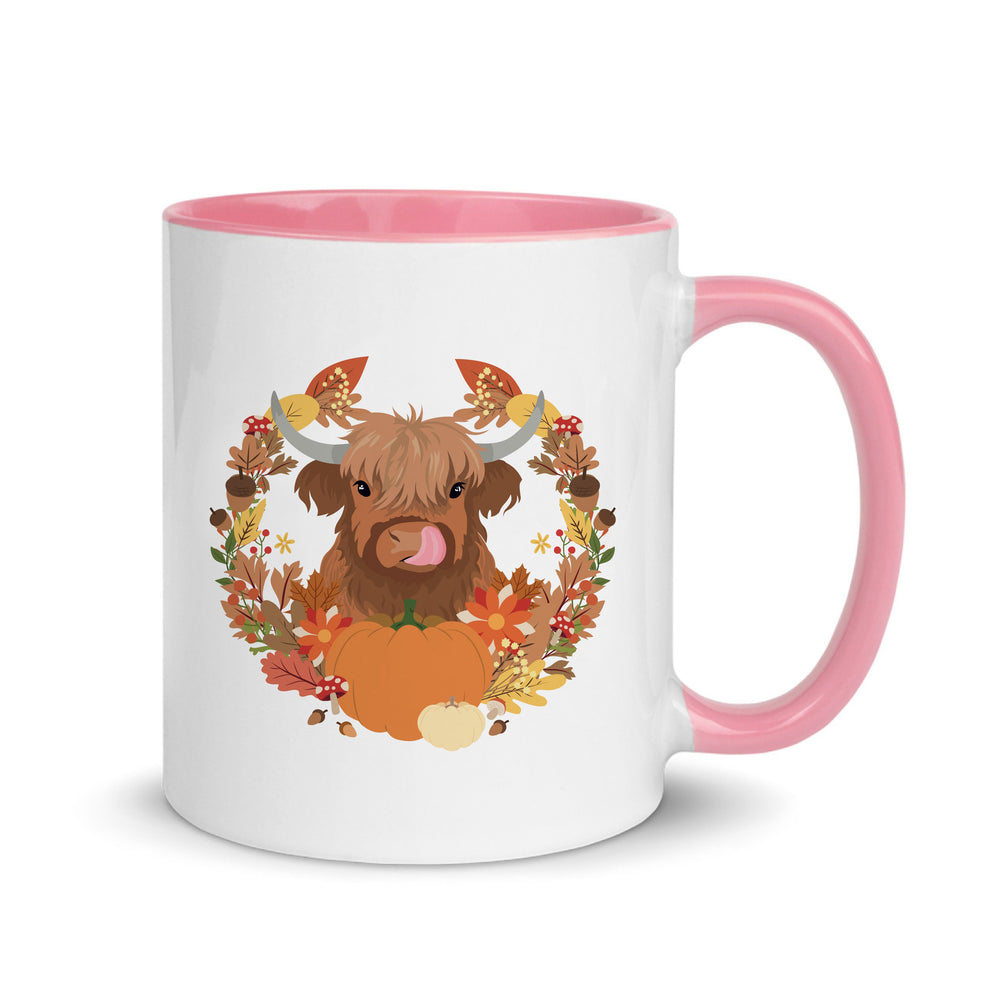 Archie the Autumn Highland Cow Mug