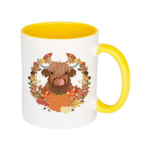 Archie the Autumn Highland Cow Mug