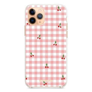 Gingham Cherry Phone Case