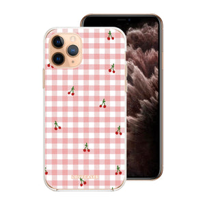 Gingham Cherry Phone Case