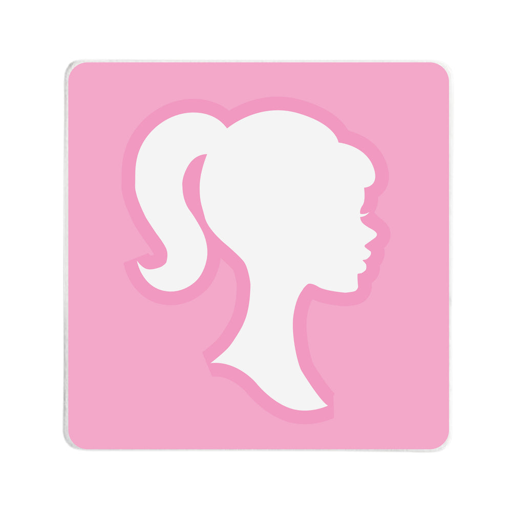 
            
                Load image into Gallery viewer, Doll Silhouette Square Coaster
            
        