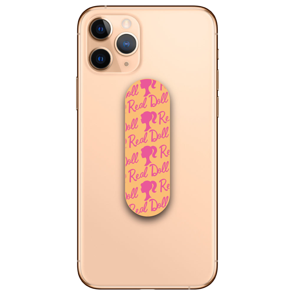 
            
                Load image into Gallery viewer, Bright Pink Doll Pattern Phone Loop
            
        