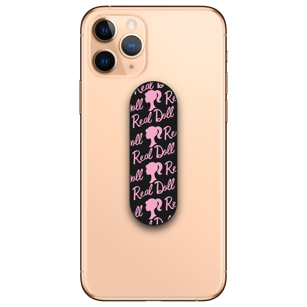 Light Pink Doll Pattern Phone Loop