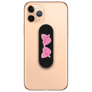 Pink Heart Sunglasses Phone Loop