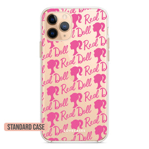 Bright Pink Doll Pattern Phone Case