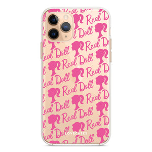 Bright Pink Doll Pattern Phone Case