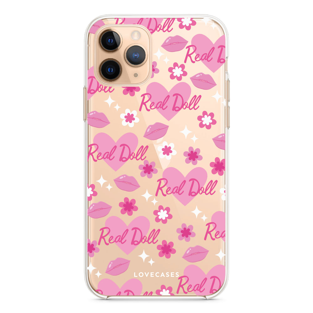 Pink Real Doll Pattern Phone Case