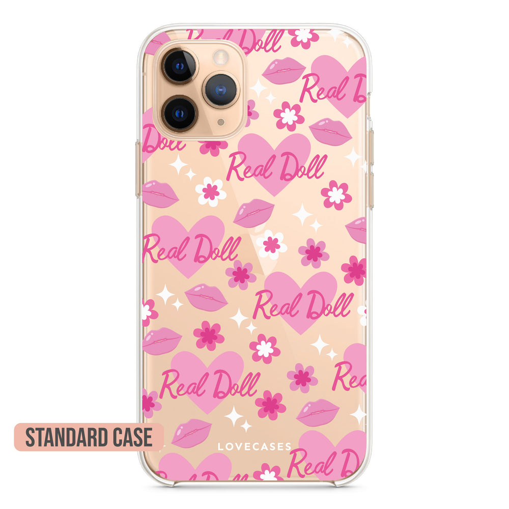 Pink Real Doll Pattern Phone Case