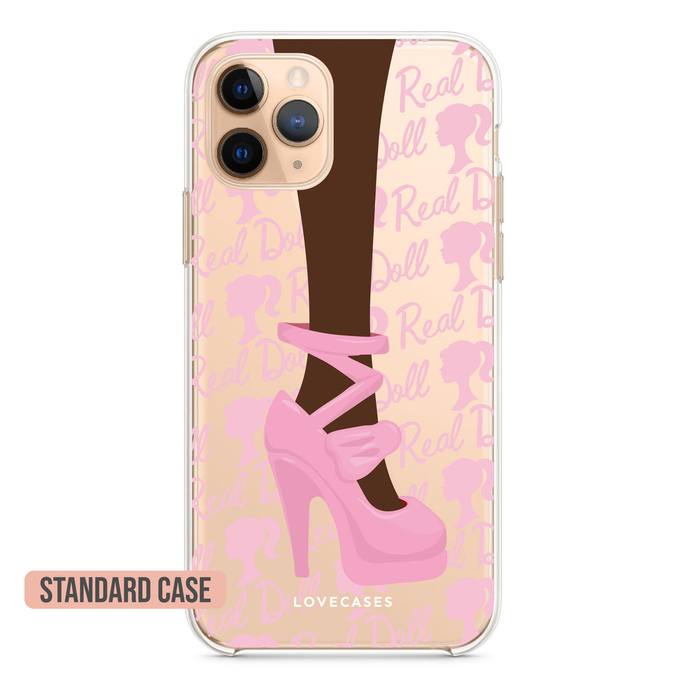 Black Doll Shoe Phone Case