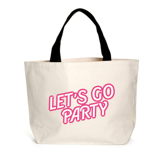 Let's Go Party Tote