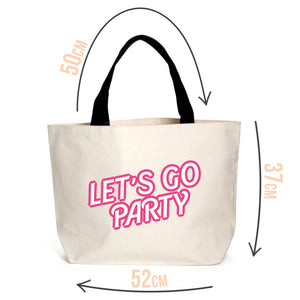 Let's Go Party Tote