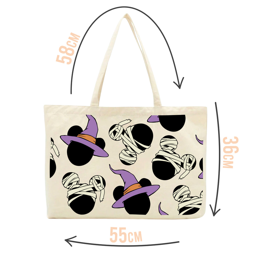 Franken-Mickey & Witchy Minnie Tote