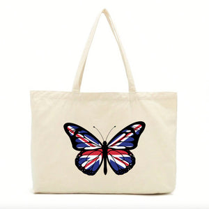 Union Jack Butterfly Tote