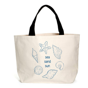 Sea Sand Sun Tote Bag