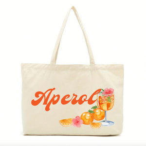 Sunset Sips Tote Bag