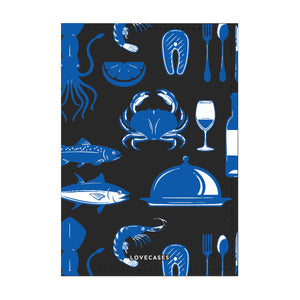 Ocean Bound Black Passport Cover