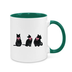 Coquette Black Cats Mug