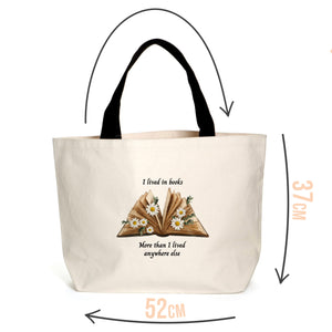 I Lived In Books Tote