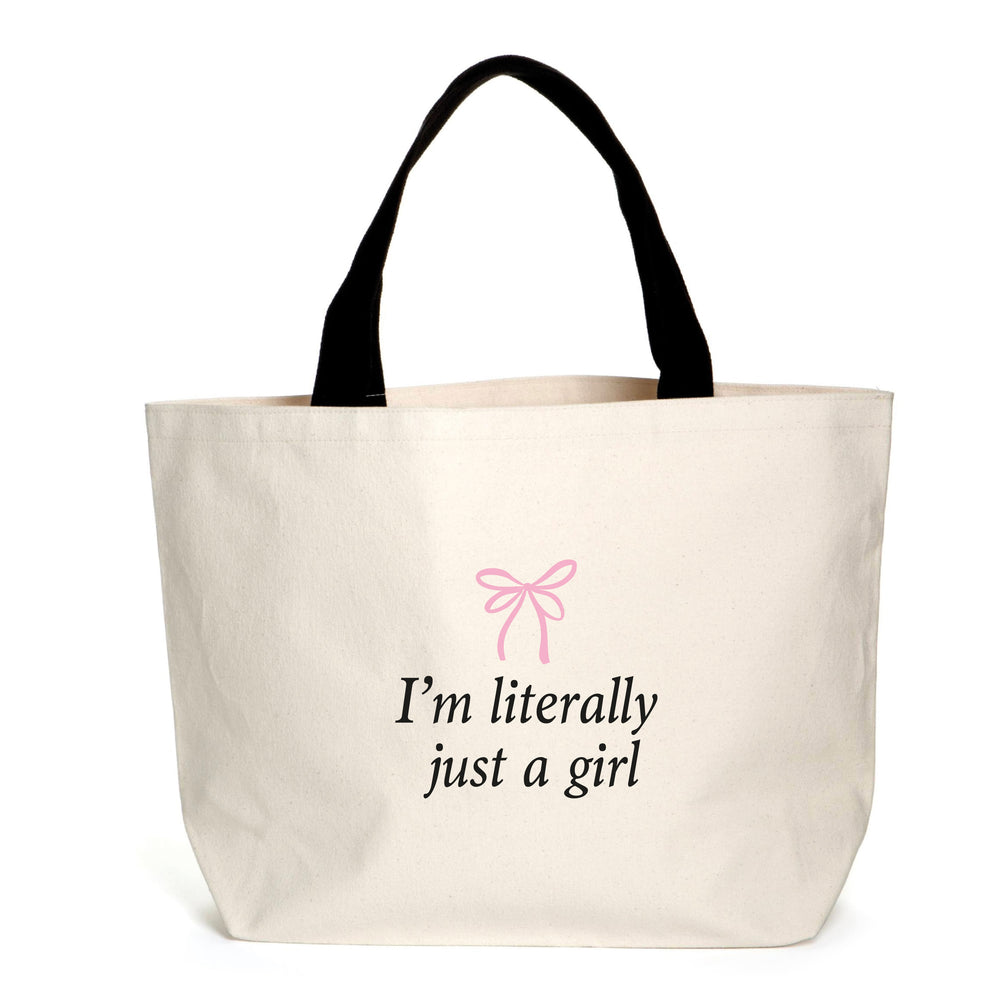 
            
                Load image into Gallery viewer, I&amp;#39;m Literally Just A Girl Tote
            
        