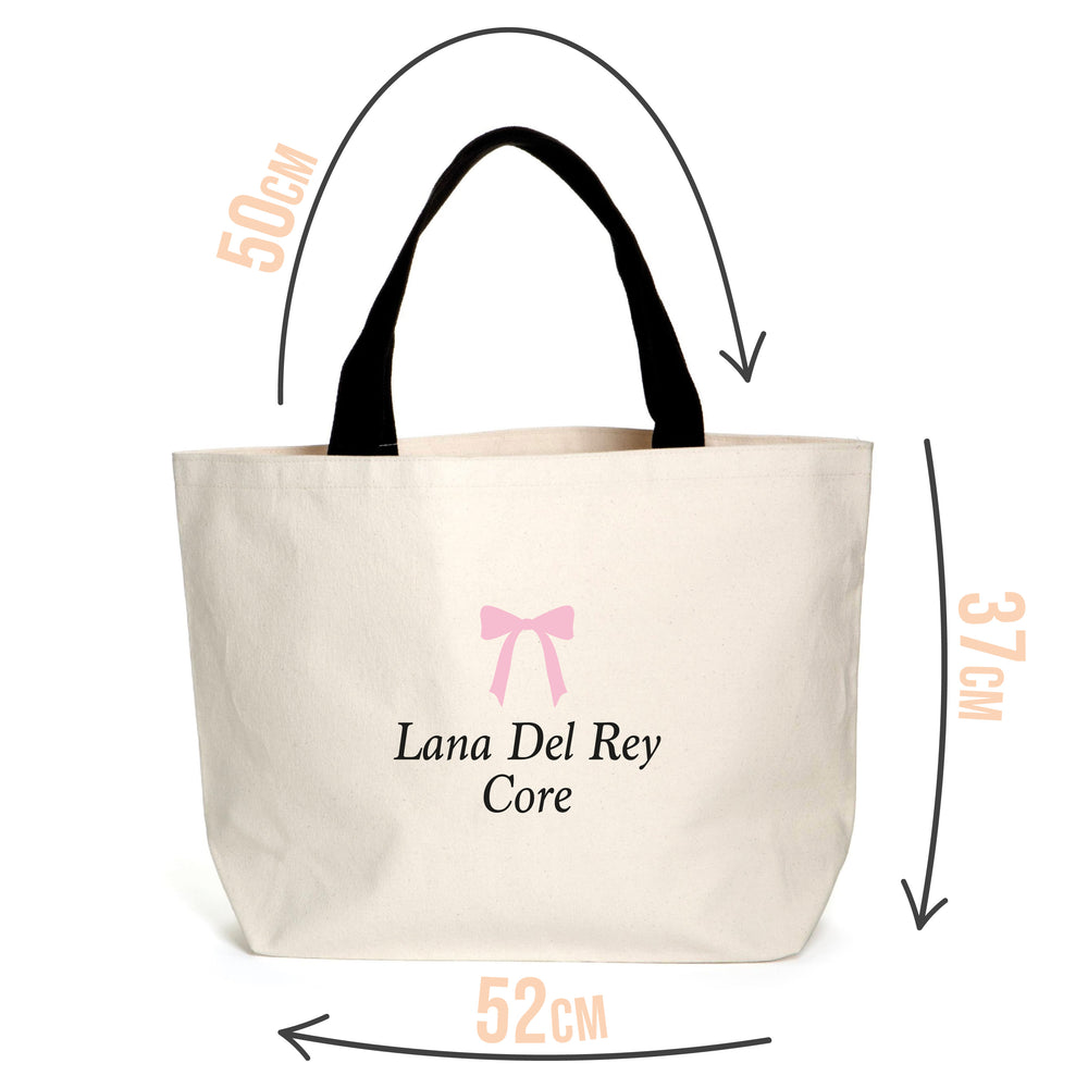 
            
                Load image into Gallery viewer, Lana Del Rey Core Tote
            
        