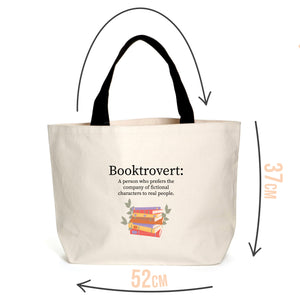 Booktrovert Tote