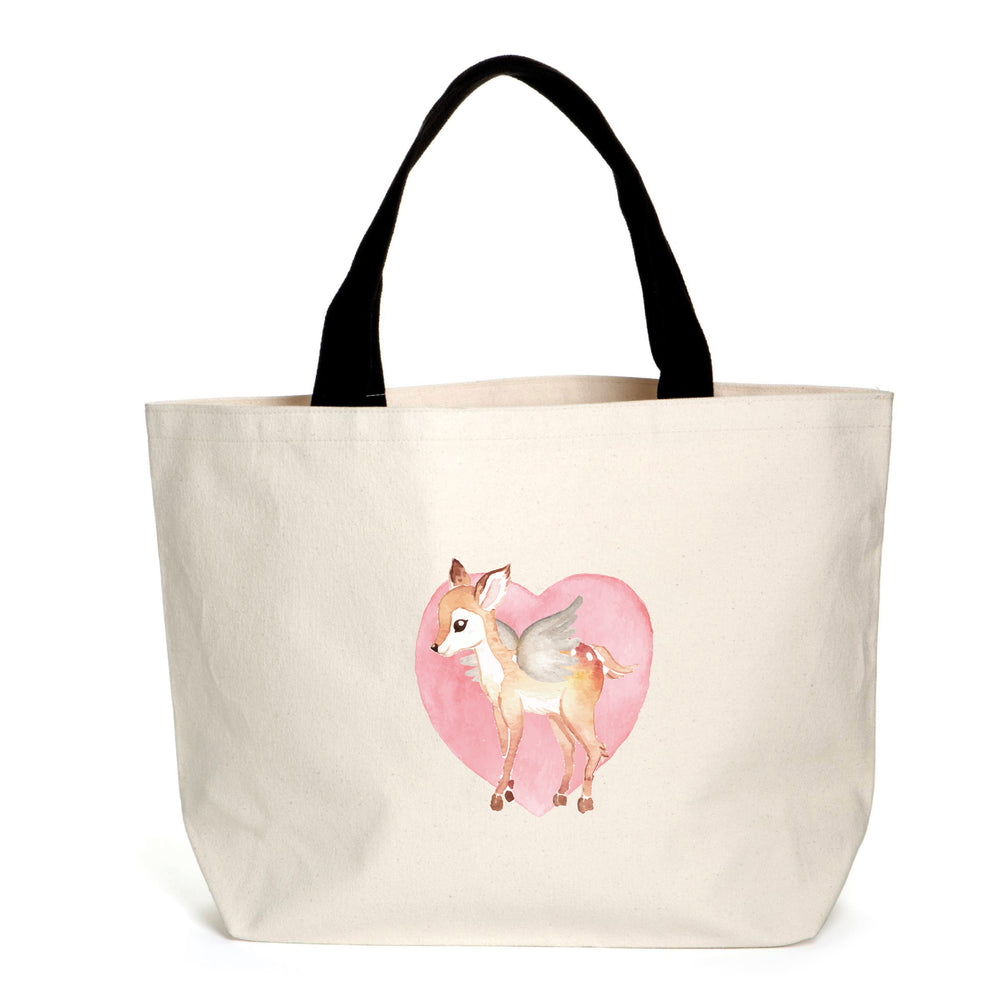 
            
                Load image into Gallery viewer, Angelic Deer Tote
            
        