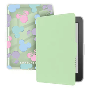 Pastel Mickey & Minnie Foldable Kindle Cover