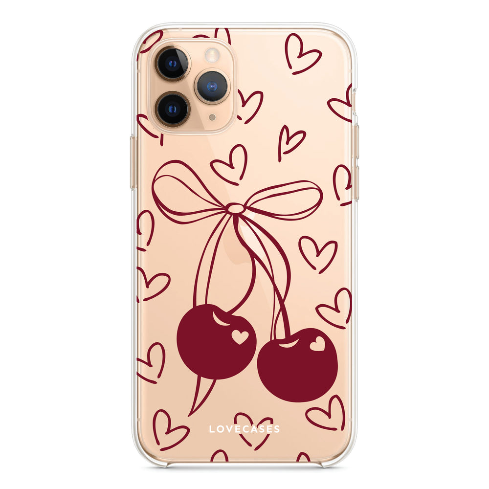 Cherry Coded Phone Case LoveCases Cherry Coded Phone Case LoveCases