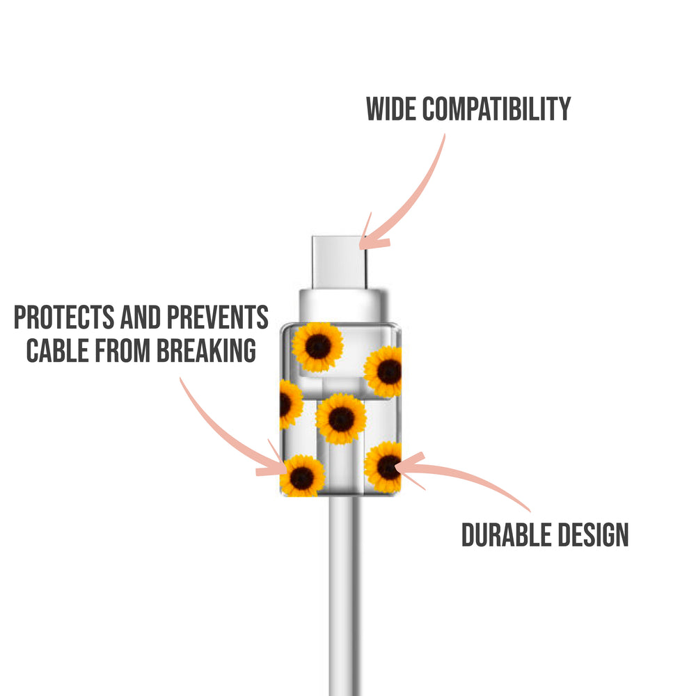 Sunflowers Cable Clip